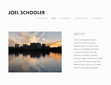 Tablet Screenshot of joelschooler.com